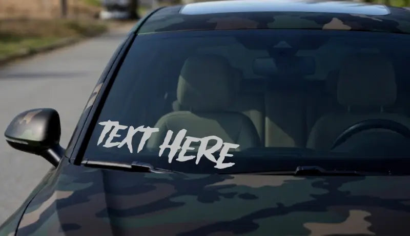 Custom Stickers For Cars And Trucks - Vinyl Window Decals