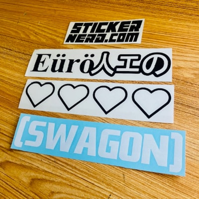FUNNY STICKERS - JDM DECALS - STICKERNERD.COM