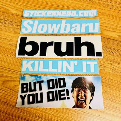 FUNNY STICKERS - JDM DECALS - STICKERNERD.COM