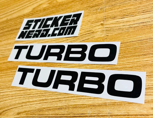 Turbo Decal - STICKERNERD.com