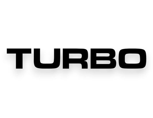 Turbo Sticker - STICKERNERD