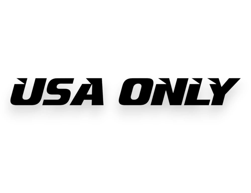 USA Only Sticker - STICKERNERD