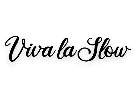 Viva La Slow Sticker - Window Decal - STICKERNERD.COM